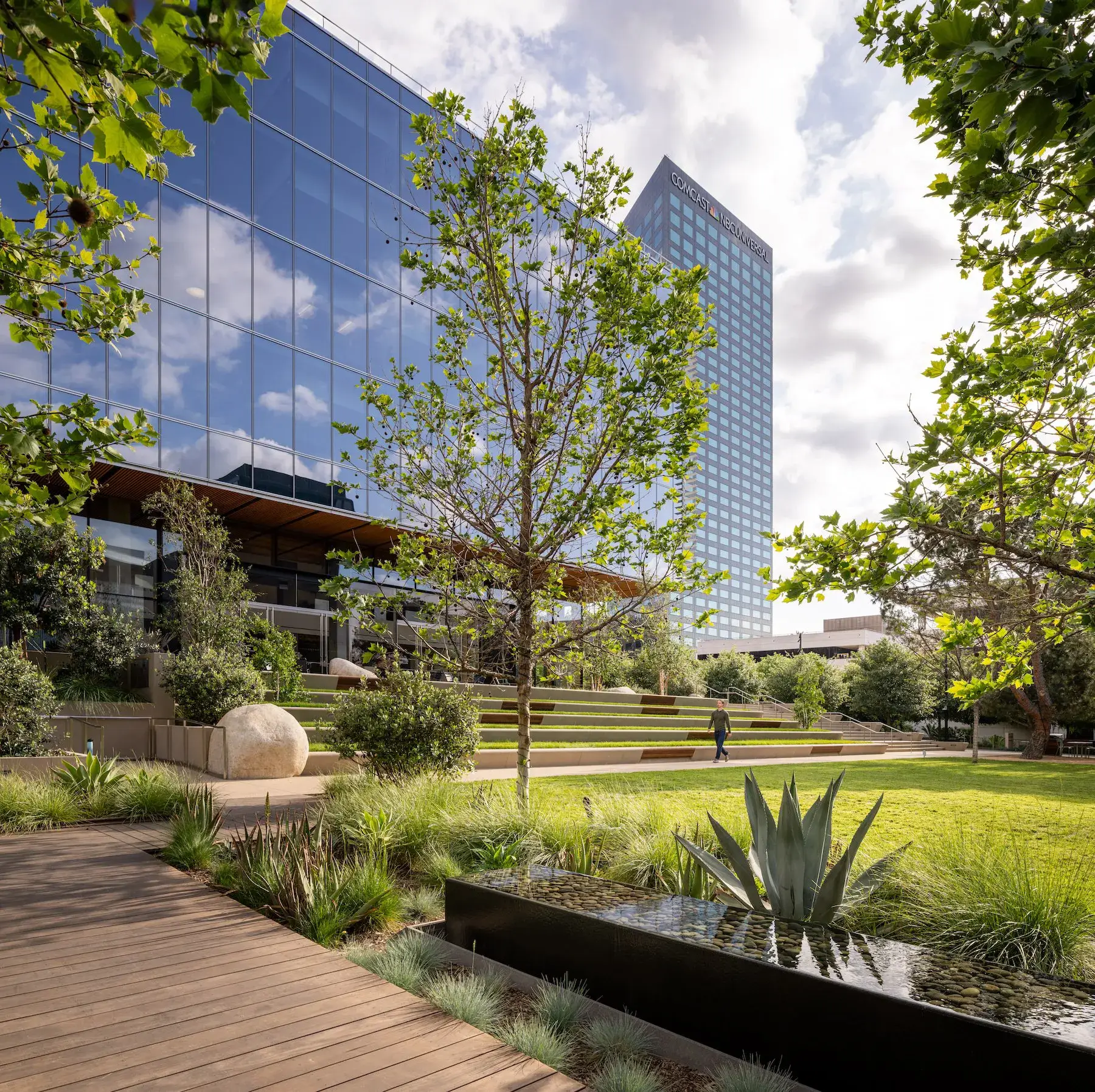 NBC Universal Campus in Los Angeles – architectural photography by Hunter Kerhart